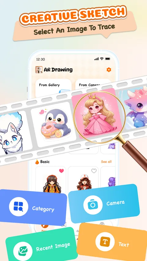 Tracora: choose an image to trace